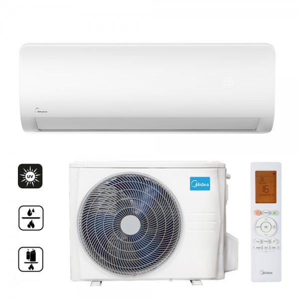 Midea MGP2X-09-SP Xtreme Save Pro oldalfali split (R32, 2,6 kW) Midea MGP2X-09-SP Xtreme Save Pro oldalfali split (R32, 2,6 kW)