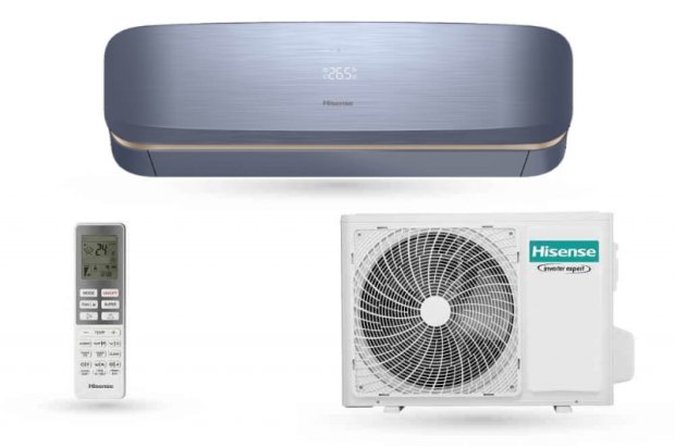 Hisense Fresh Air QJ35XJ3B 3,5 kW split klíma szett (kék)