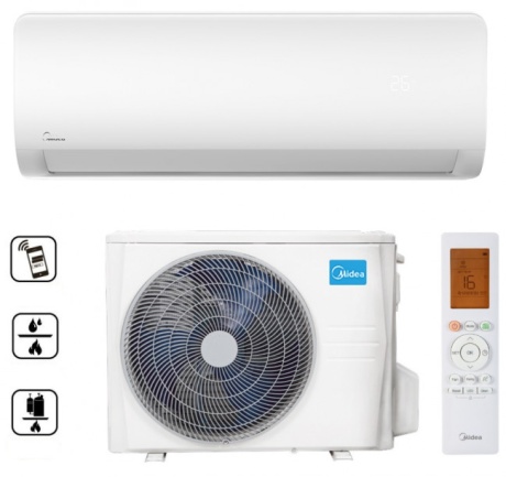Midea MG2X-09-SP Xtreme Save oldalfali split (R32, 2,6 kW)